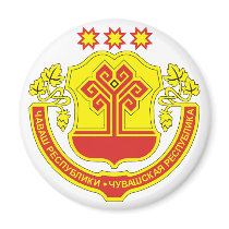 Chuvashia Official Coat Of Arms Heraldry Symbol magnets