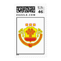 Chuvashia Official Coat Of Arms Heraldry Symbol postage