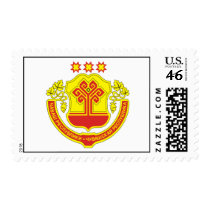 Chuvashia Official Coat Of Arms Heraldry Symbol postage