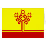 Chuvashia, Russia Card