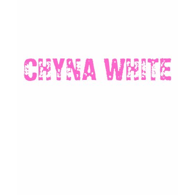 CHYNA WHITE TSHIRTS by CHYNAWHITEBAND