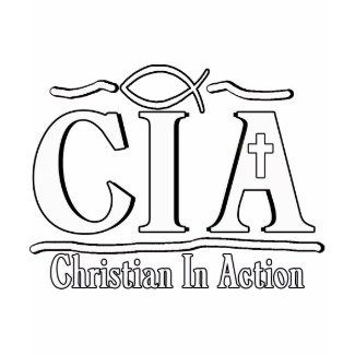 CIA CHRISTIAN IN ACTION ACRONYM shirt