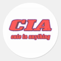CIA - Cute in Anything Stickers
