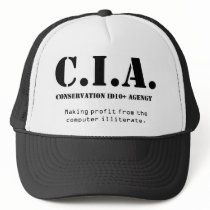 CIA id10t hats by henryguerrero CIA id10t hats