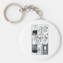 CIA Lightbulb Key Chain