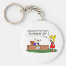 cia master disguise identity crisis keychain