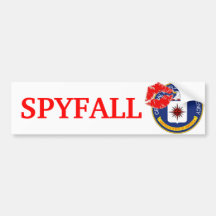 CIA - Spyfall Bumper Sticker