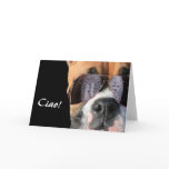 Ciao - Italian Hello Boxer greeting card