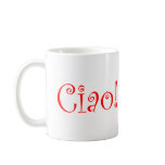 Ciao mugs