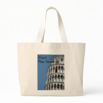 Ciao! Pisa Tower Tote Bag by LeLuDesign Ciao! Pisa Tower Tote Bag