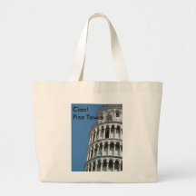 Ciao! Pisa Tower Tote Bag