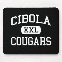 Cibola - Cougars - High - Albuquerque New Mexico mousepads