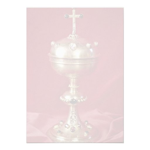 Ciborium, gilt and set with amethyst, rubies and p personalized announcements