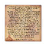 CICERO QUOTE - NATION CANNOT SURVIVE TREASON FRIDGE MAGNETS