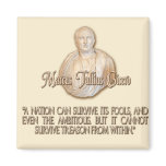 Cicero Quote on Treason Fridge Magnets