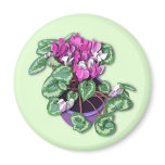 Ciclamino Fridge Magnet