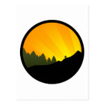 ciclo: rayz de la montaña: postal