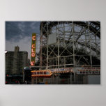 Ciclón de Coney Island Poster