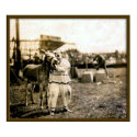 Cicus Clown-with-Mule posters