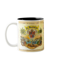 Cigar vintage graphics from cigar box Mug