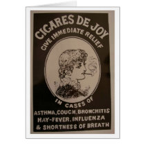 Cigares de Joy Greeting Card