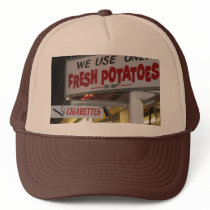 Cigarette and Potato Scenes From The Fair Maine hats by virtuagrrl Cigarette and Potato Scenes From The Fair Maine hats