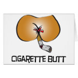 CIGARETTE BUTT GREETING CARDS