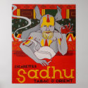 Cigarettes Sadhu Tabac D'Orient Poster posters