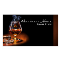 Cigars Store Business Cards