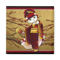Cilke - Kimono Fridge Magnets