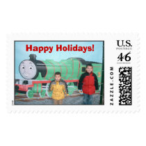 CIMG0046, Happy Holidays! Postage Stamp