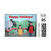 CIMG0046, Happy Holidays! Postage Stamp