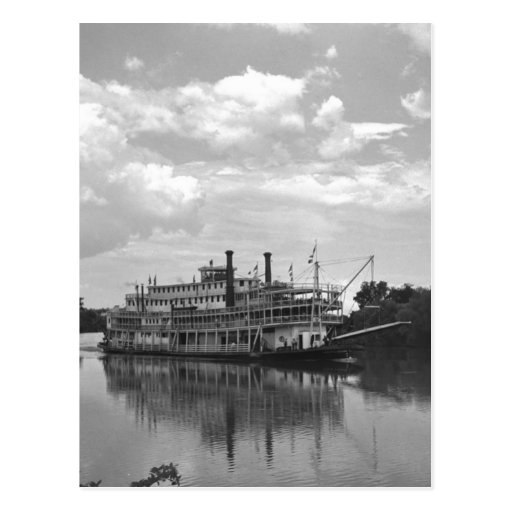 Cincinnati Excursion Steamer, 1942 Postcard Zazzle
