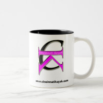 Cincinnati Kayak - Coffee Mug - Pink Logo
