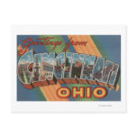 Cincinnati, Ohio - Large Letter Scenes 2 Postcard
