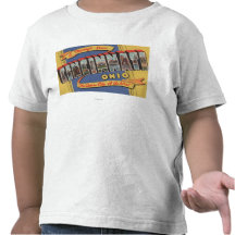 Cincinnati, Ohio - Large Letter Scenes T-shirt