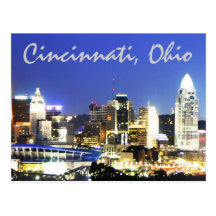 Cincinnati, Ohio, the Queen City. Post Card