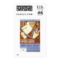 Cincinnati Orchestra 1939 WPA Stamps