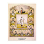 Cincinnati Red Stockings of 1869 Post Card