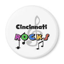 Cincinnati Rocks magnets