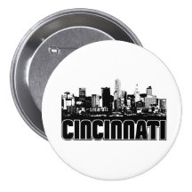 Cincinnati Skyline Buttons