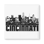 Cincinnati Skyline Magnets