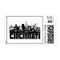 Cincinnati Skyline Postage