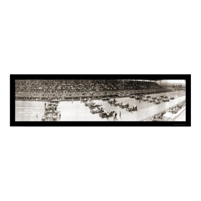 Cincinnati Speedway Photo 1916 Poster