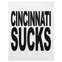 Cincinnati Sucks flyers by MyShirtSucks Cincinnati Sucks flyers