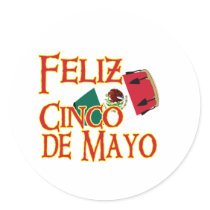 Cinco de Conga stickers