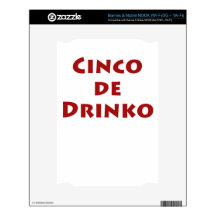 Cinco de Drinko Skin For The NOOK