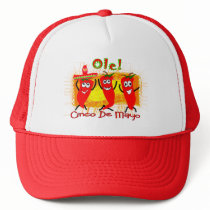 Cinco de Mayo 3 Dancing Chilli Peppers-Adorable Hats
