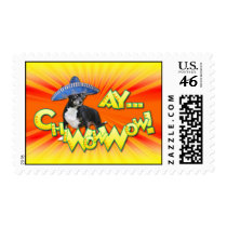 Cinco de Mayo - Ay ChWowWow! - Chihuahua Stamp