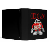 Cinco De Mayo Vinyl Binders